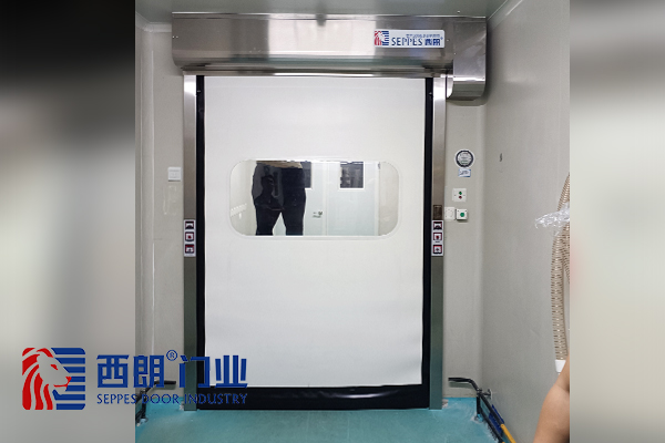 不锈钢拉链快速门